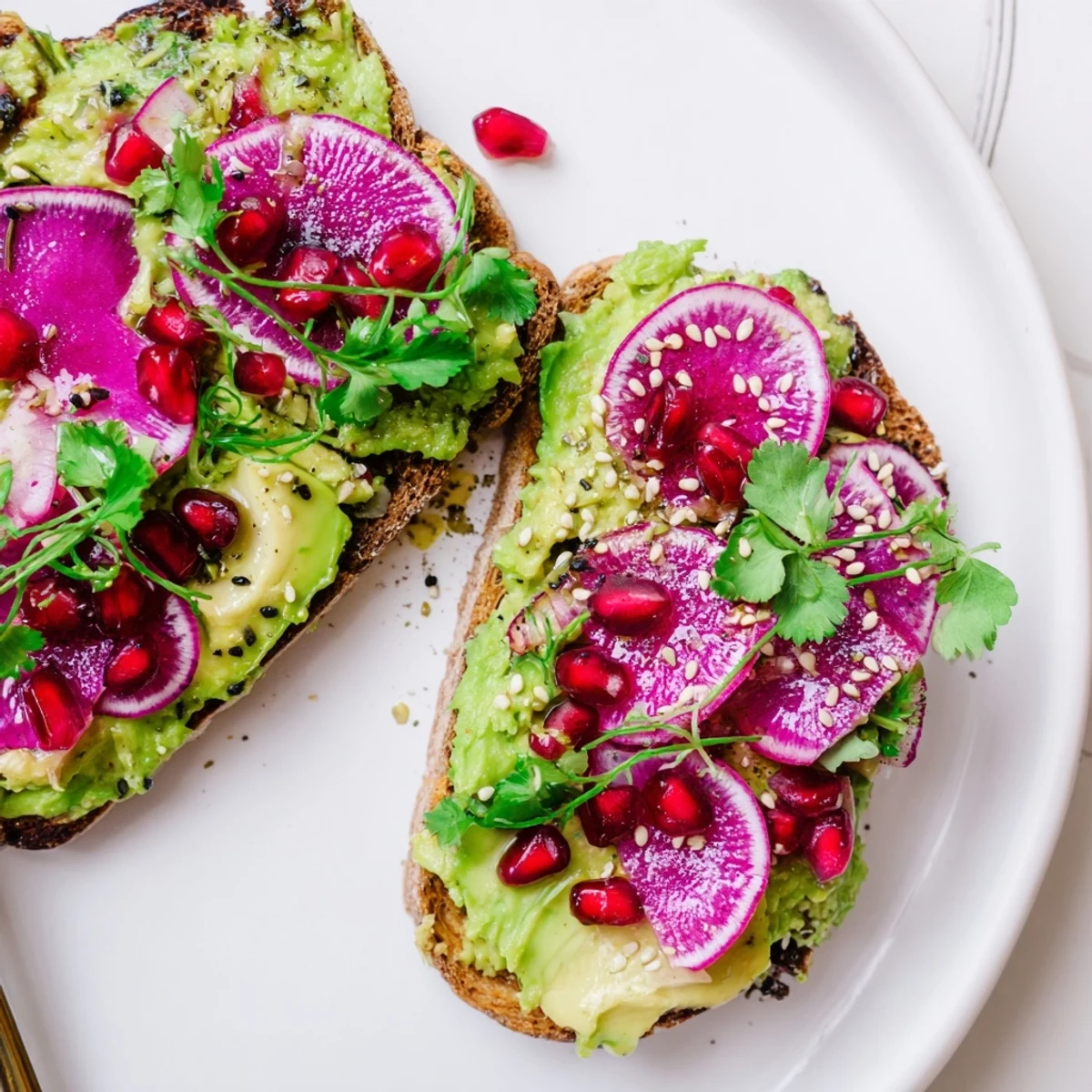 Bright Bold Breakfast Toasts