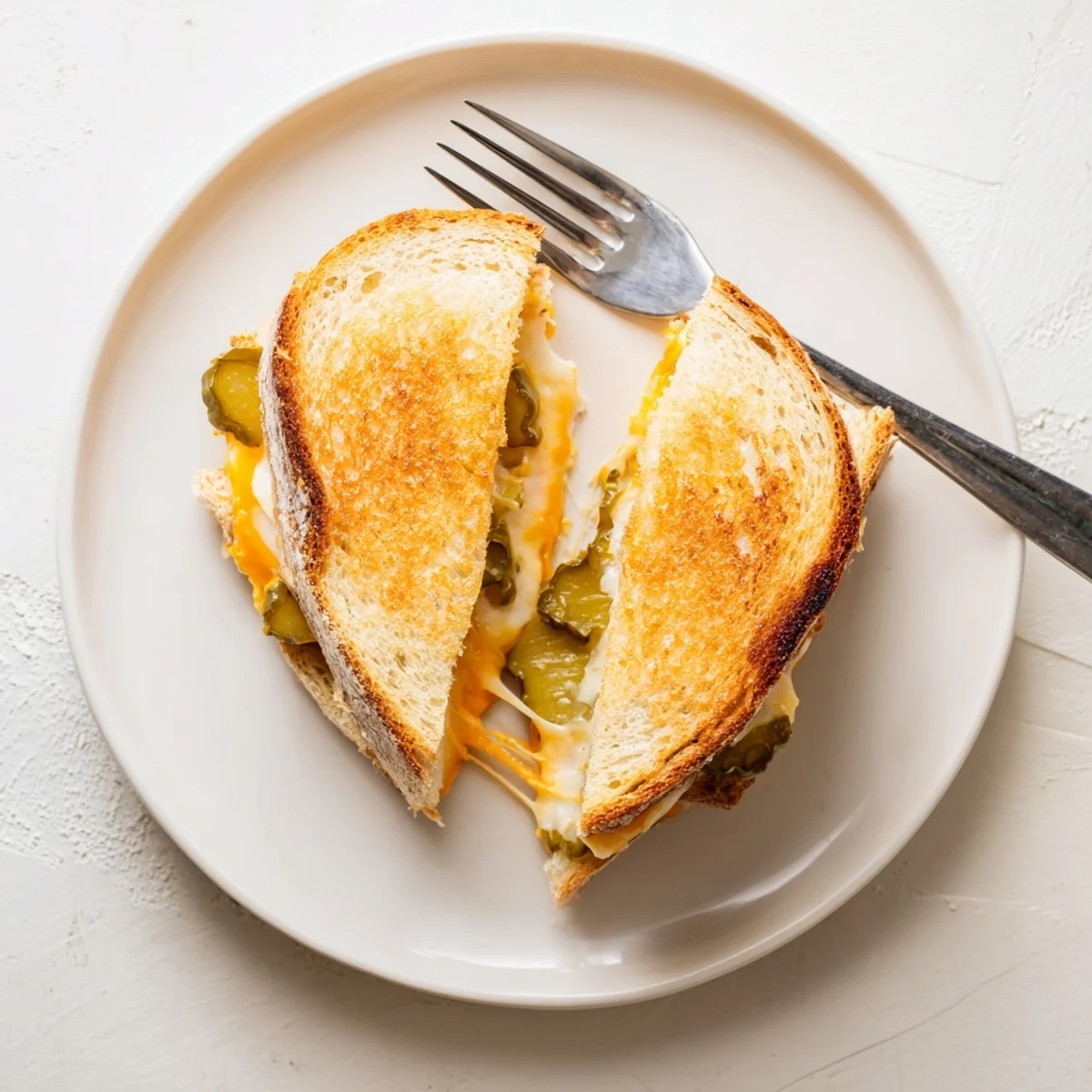 Gooey Pickle Grilled Cheese