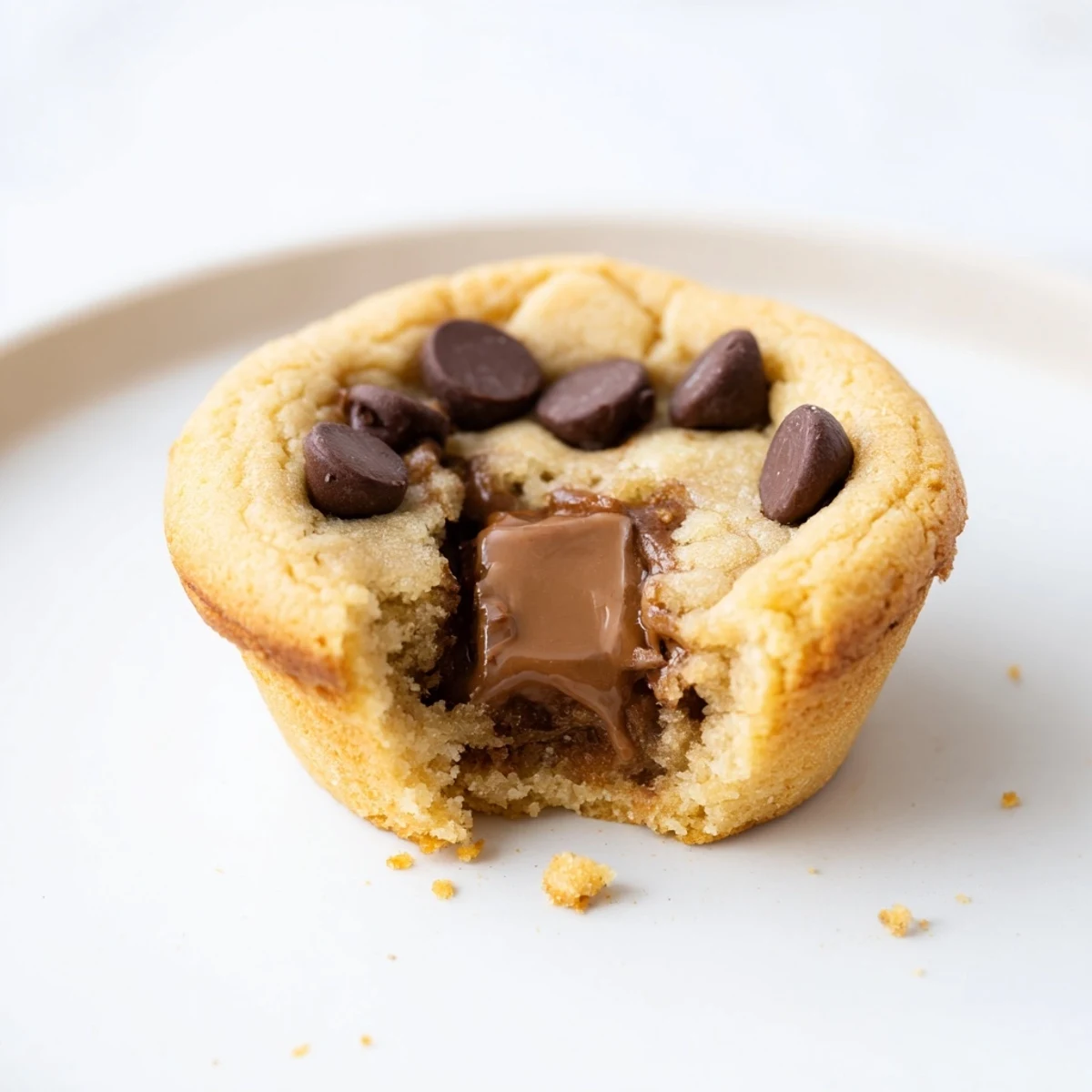 Air Fryer Gooey Cookie Cups