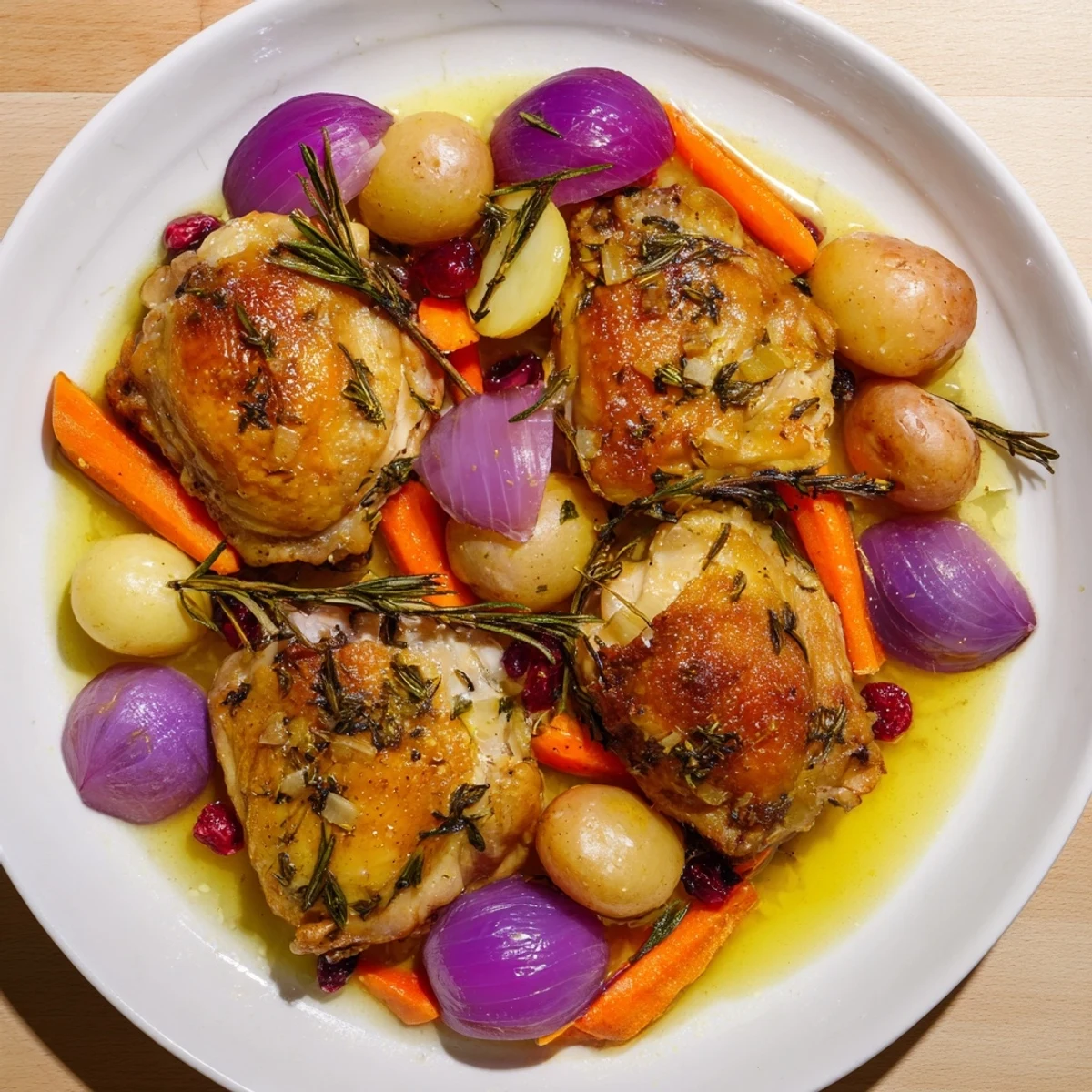 One-Pan Olive Oil Roast Chicken