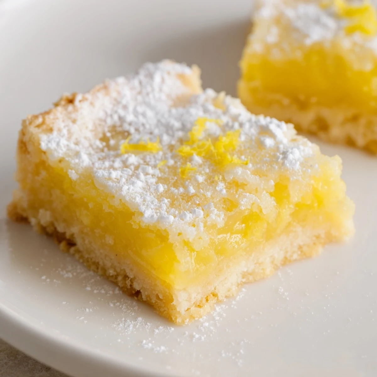 Bright Tangy Lemon Bars