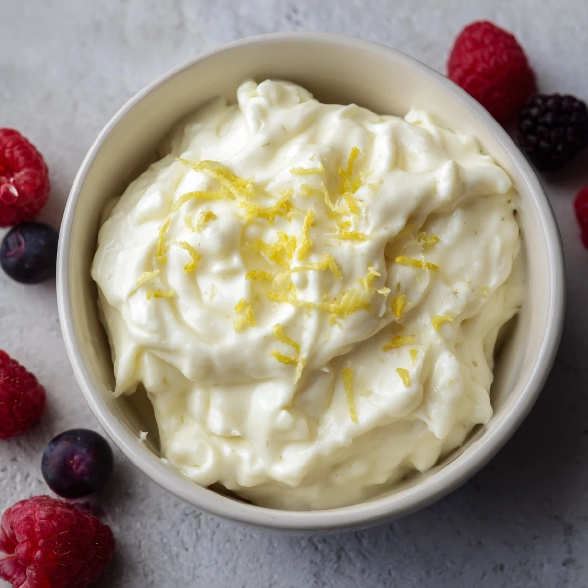 Fluffy Cream Cheese Fruit