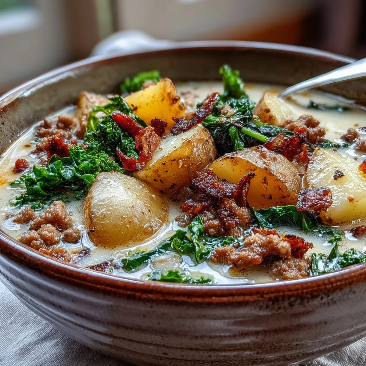 Italian Sausage Potato Soup