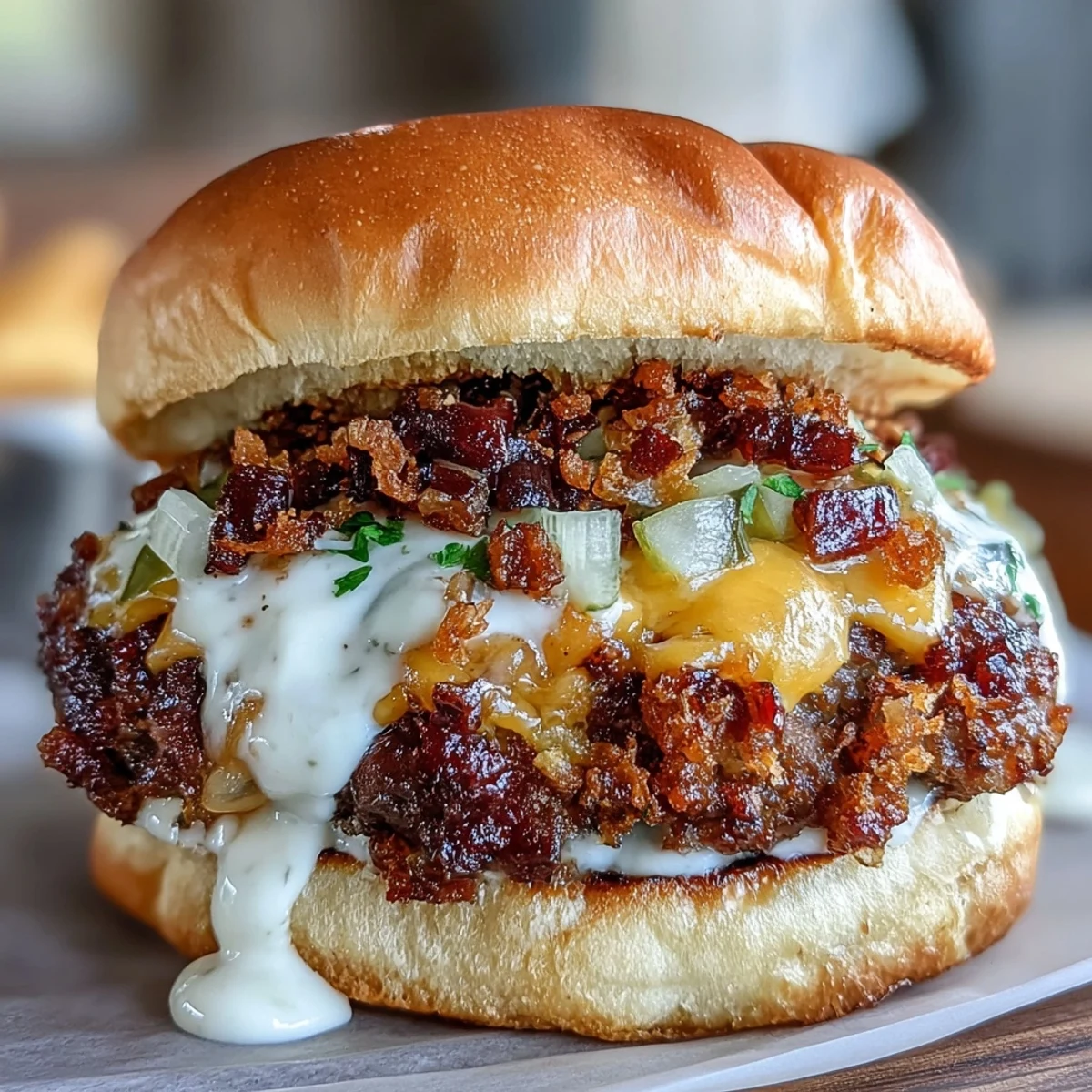 Mini Smash Burger Rolls