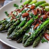 Lemon Butter Asparagus Almonds