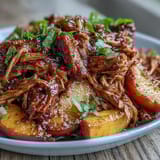 Honey Peach BBQ Pulled Pork