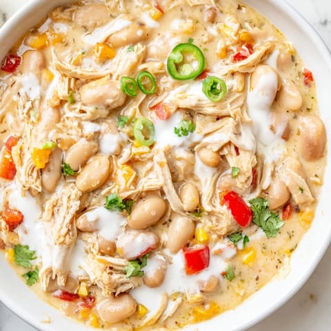 Creamy White Chicken Chili