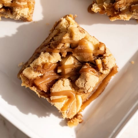 Caramel Apple Cookie Bars