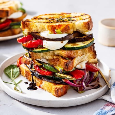 Sheet-Pan Roasted Veggie Caprese