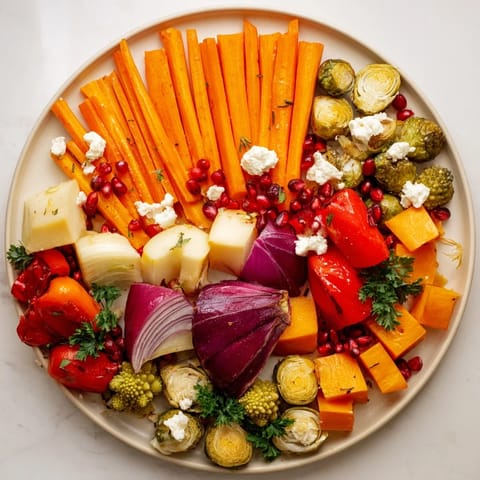 Festive Vegetable Christmas Wreath