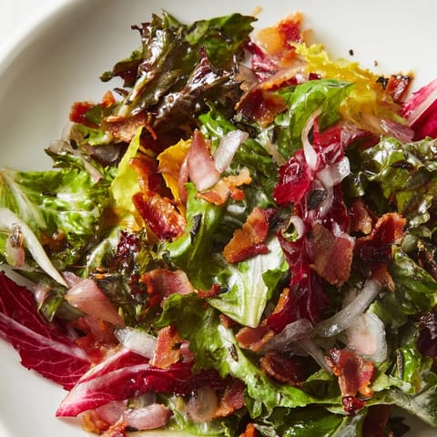 Bitter Greens Warm Bacon