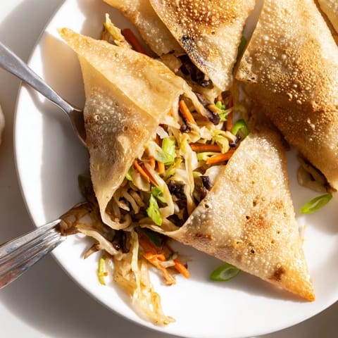 Crispy Rice Paper Dumplings