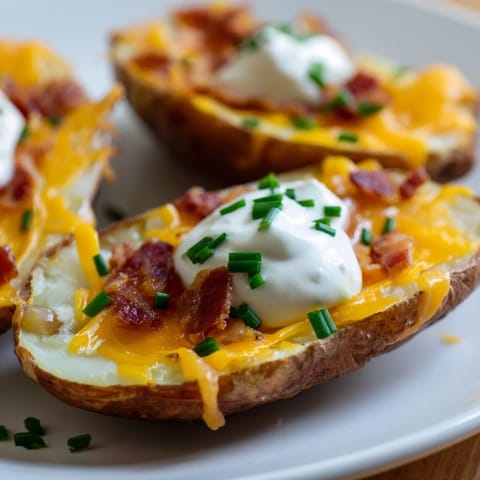 Loaded Baked Potato Skins