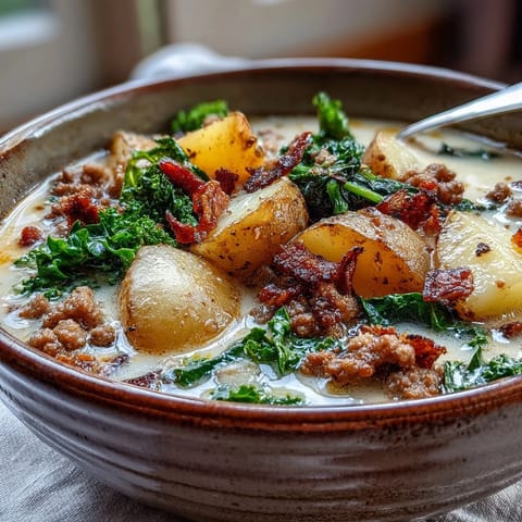 Italian Sausage Potato Soup