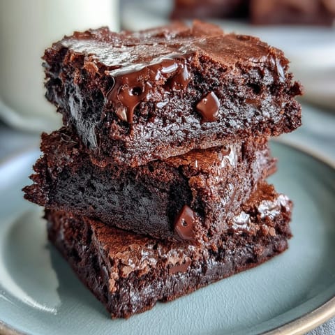 Triple Chocolate Sourdough Brownies