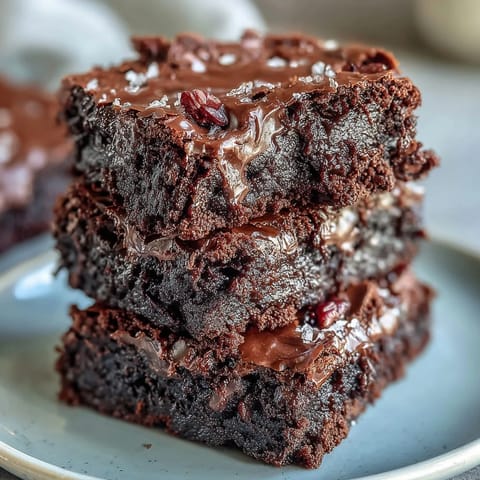 Sourdough Discard Brownies Peanut