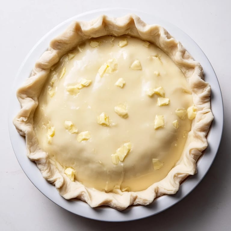 This beautiful homemade Water Pie, after baking is ready, offering a simple yet delicious American dessert.