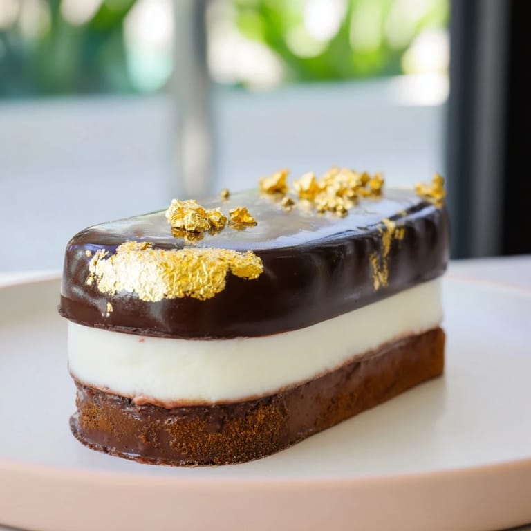 Imagine the exquisite Golden Ratio Shell – a dessert with a raspberry jelly spiral and rich dark chocolate mousse.