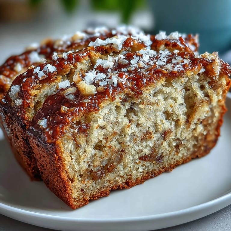 A warm loaf of Vegan Cardamom Guava Banana Bread with a cracked top and bright lime zest, ready for breakfast.