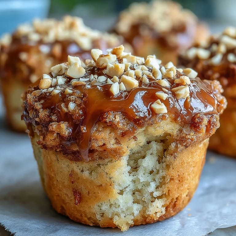 A batch of Peanut Butter and Guava Muffins cooling on a wire rack, ready for a sweet snack.