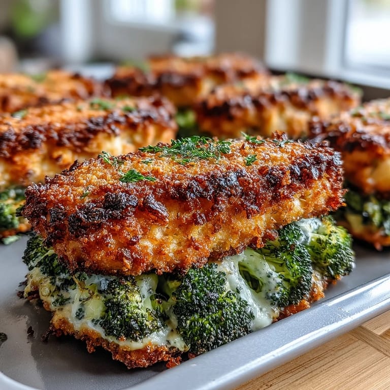 Freshly grated Parmesan and panko create a crispy, golden crust over tender roasted chicken and broccoli for a flavorful one-pan meal.