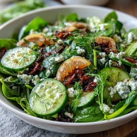 Spring Dinner Party Lemon Vinaigrette Salad with Radishes: A bright, crisp salad with peppery radishes, mixed greens, and a tangy lemon dressing, perfect for spring gatherings.